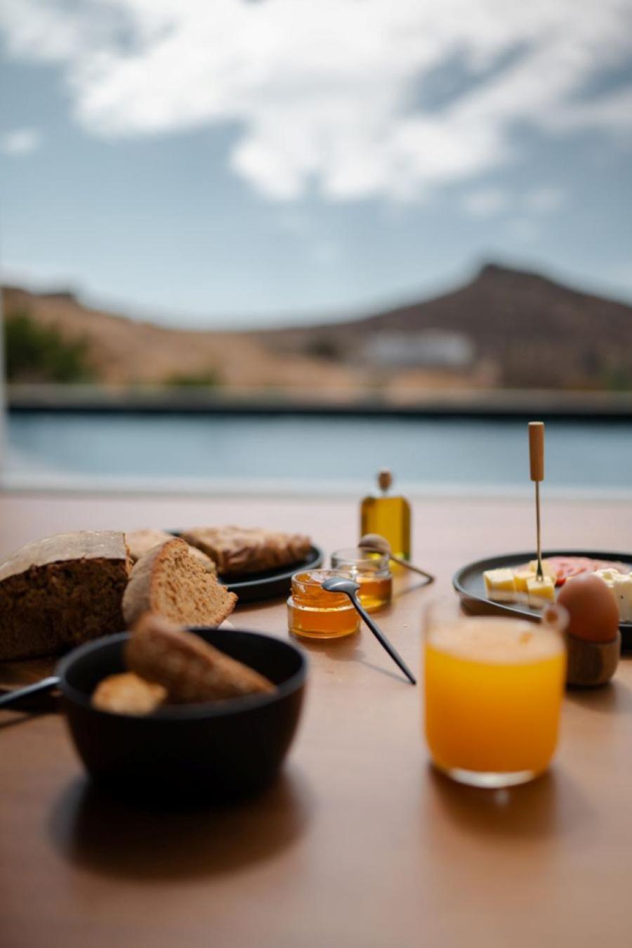 Pnoes Tinos Villa Eksteriør bilde